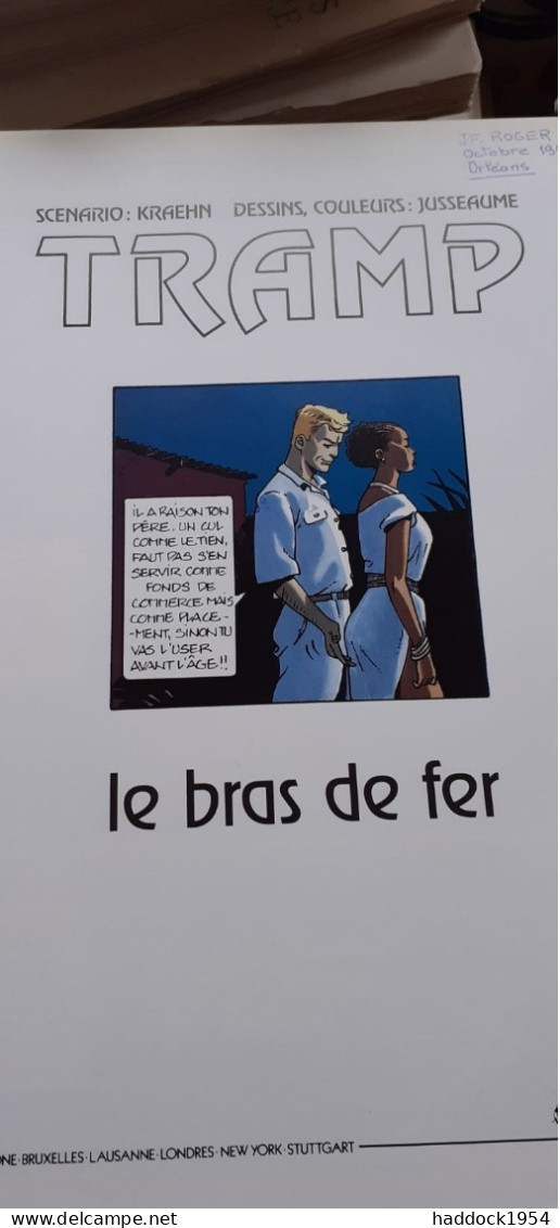Le Bras De Fer TRAMP KRAEHN JUSSEAUME Dargaud 1994 - Tramp