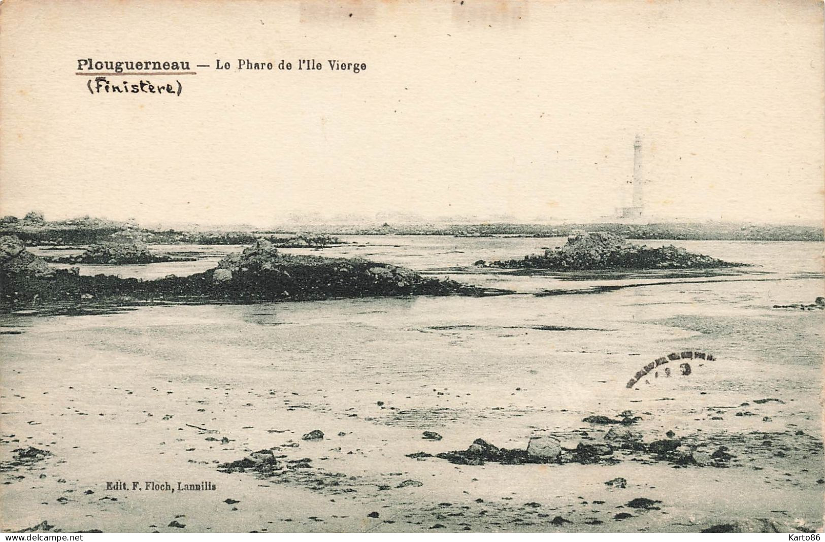 Plouguerneau * Vue Sur Le Phare De L'ile Vierge * Lighthouse - Plouguerneau