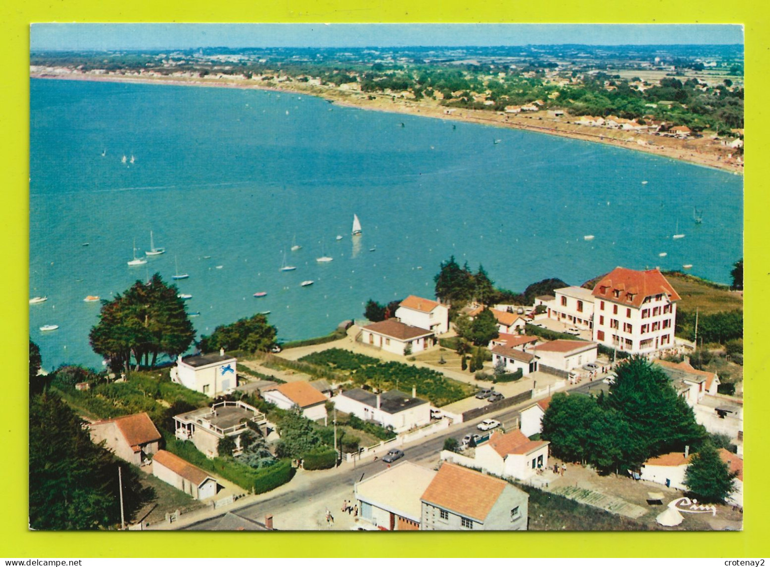 44 LE CORMIER La Plaine Sur Mer La Baie Du Cormier Et L'Hostellerie De Retz VOIR DOS - La-Plaine-sur-Mer