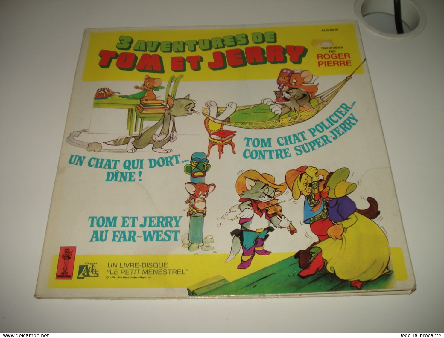 B4 / Tom Jerry - Roger Pierre - LP - Petit Ménestrel - ALB 6048 - FR 1981 - M/G - Enfants