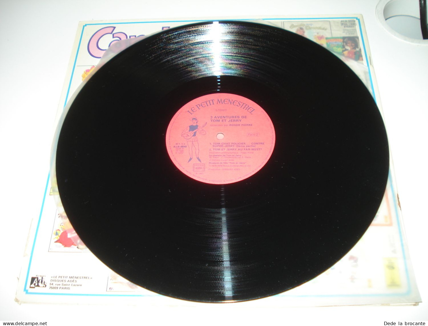 B4 / Tom Jerry - Roger Pierre - LP - Petit Ménestrel - ALB 6048 - FR 1981 - M/G - Enfants
