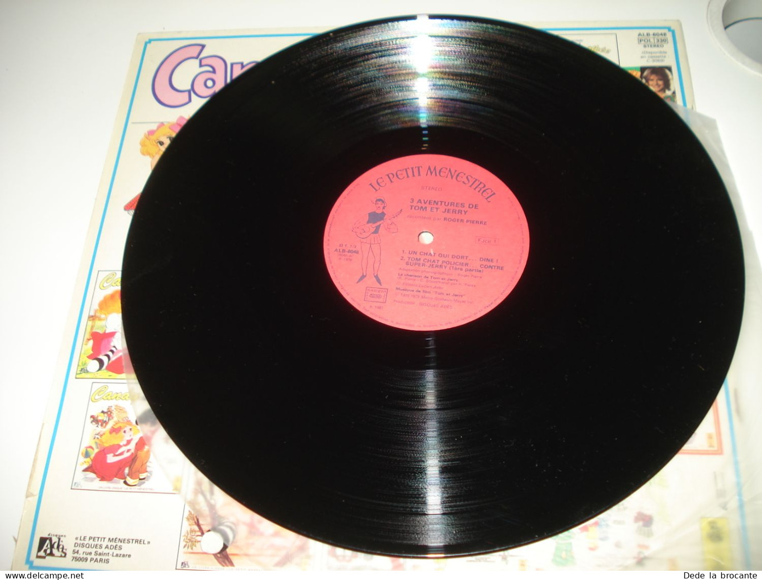 B4 / Tom Jerry - Roger Pierre - LP - Petit Ménestrel - ALB 6048 - FR 1981 - M/G - Enfants