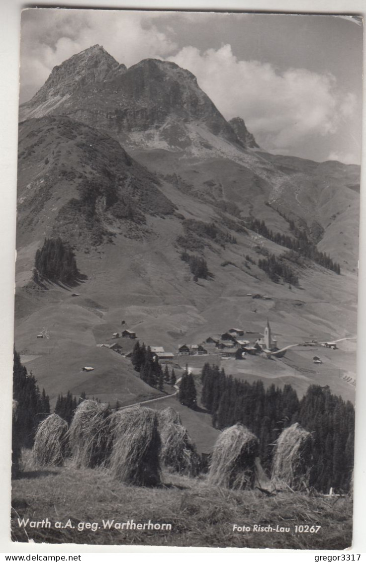 C7461) WARTH A. Arlberg Geg. Wartherhorn - KIRCHE 1954 - Warth