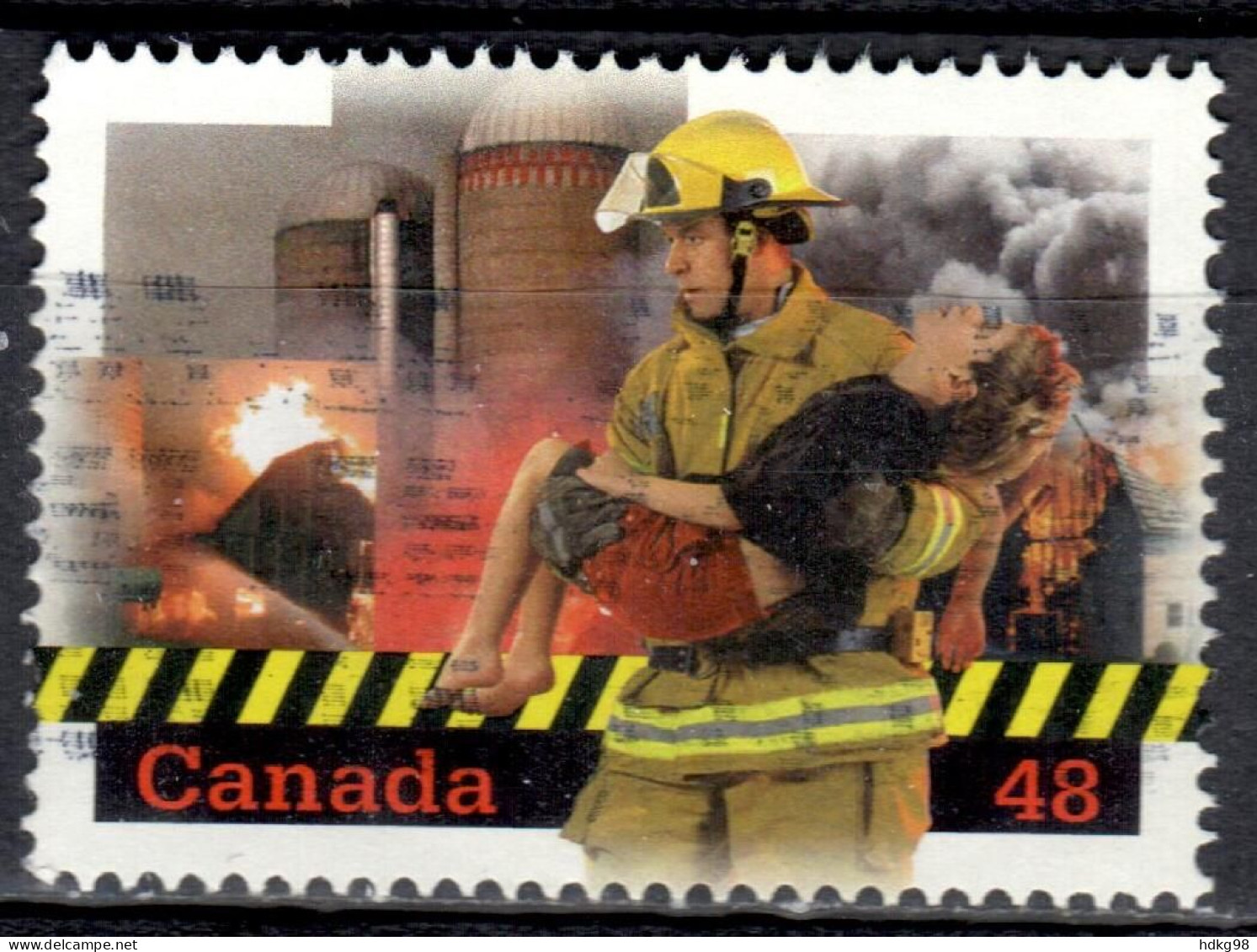 CDN+ Kanada 2003 Mi 2114 Feuerwehr - Oblitérés