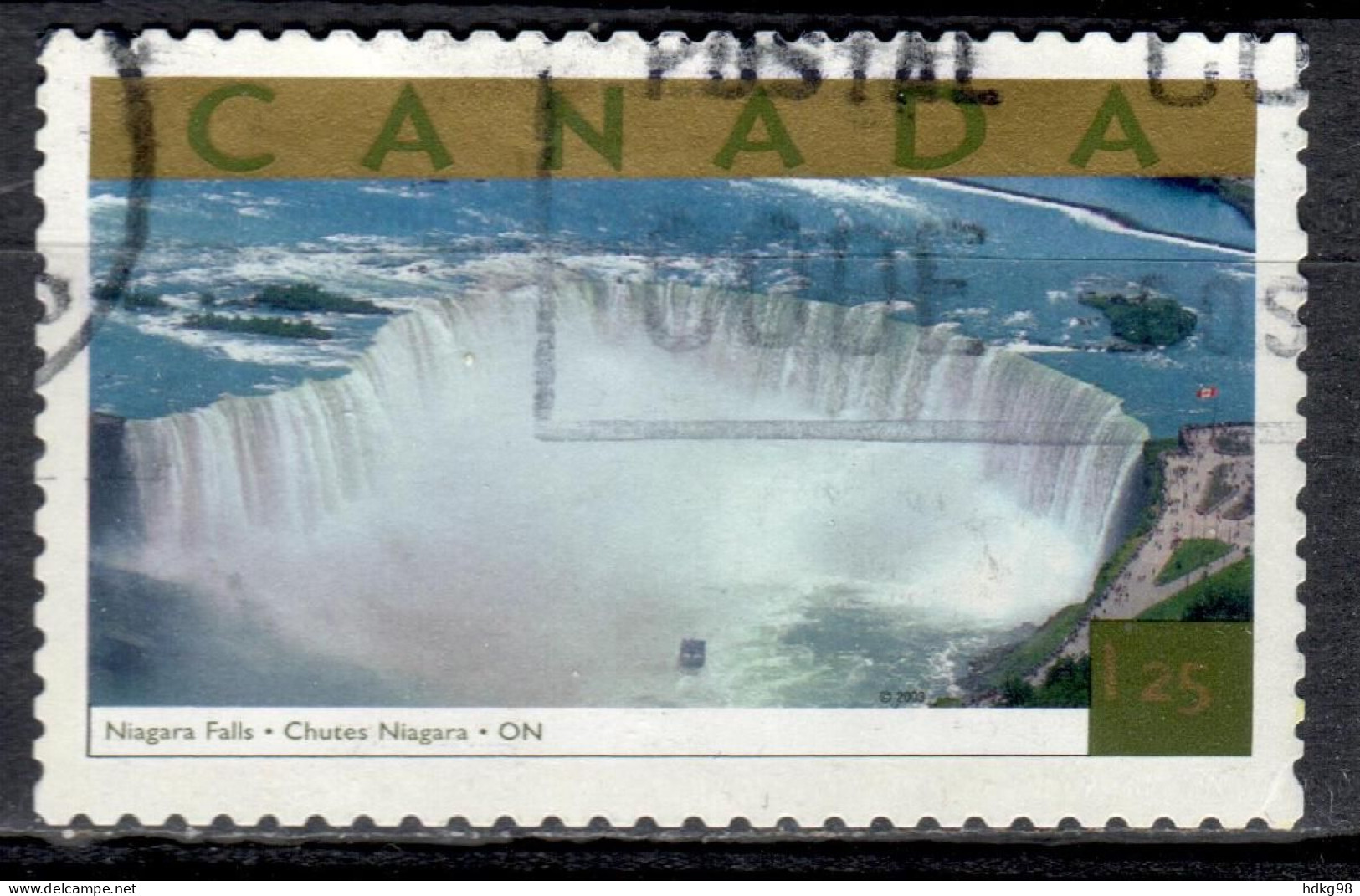 CDN+ Kanada 2003 Mi 2124 Wasserfall - Oblitérés