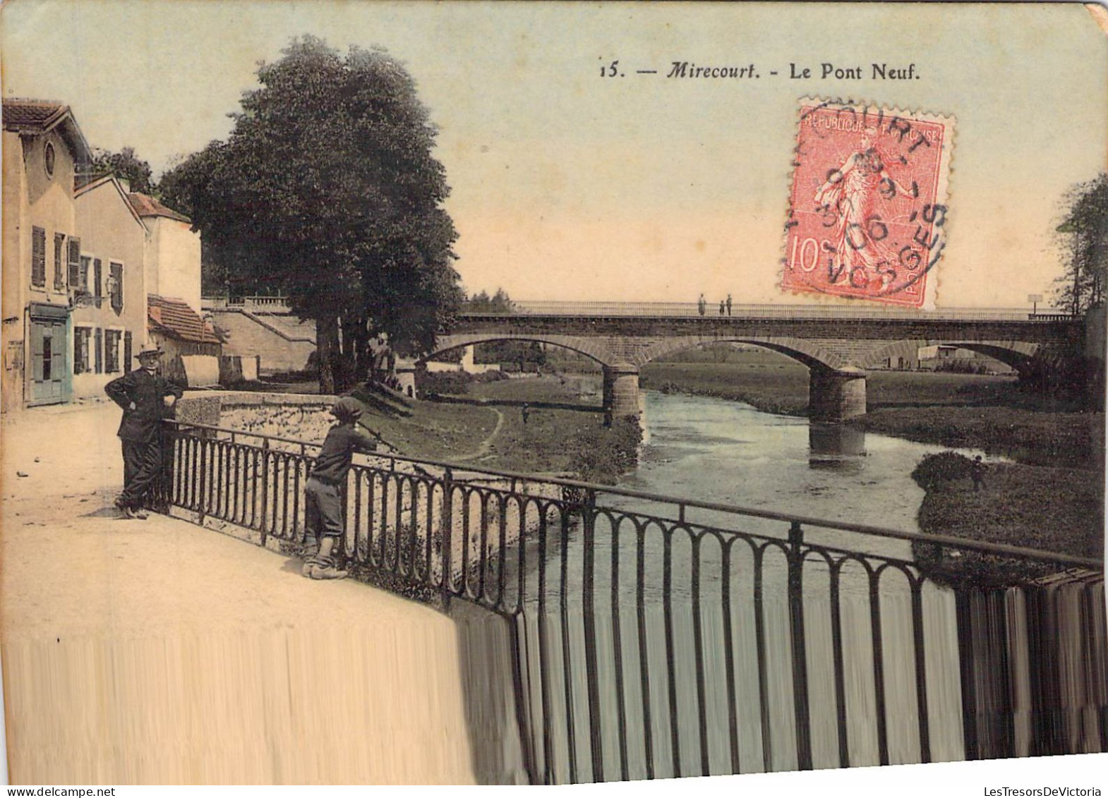 FRANCE - 88 - MIRECOURT - Le Pont Neuf - Carte Postale Ancienne - Mirecourt