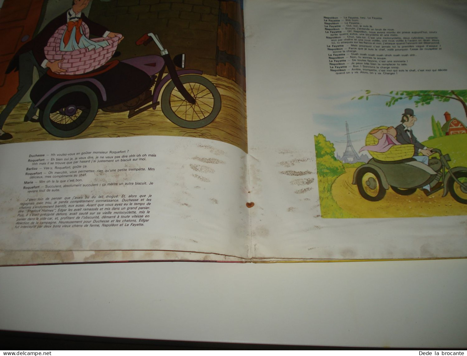 B4 / Aristochats - Roger Carel - LP - Disneyland - ST 3995 F - Fr  1971 - M/G - Children