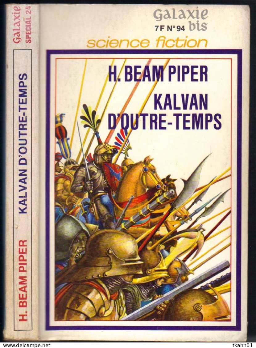 GALAXIE-BIS N° 24 " KALVAN D'OUTRE-TEMPS "   OPTA----- BEAM-PIPER - Opta