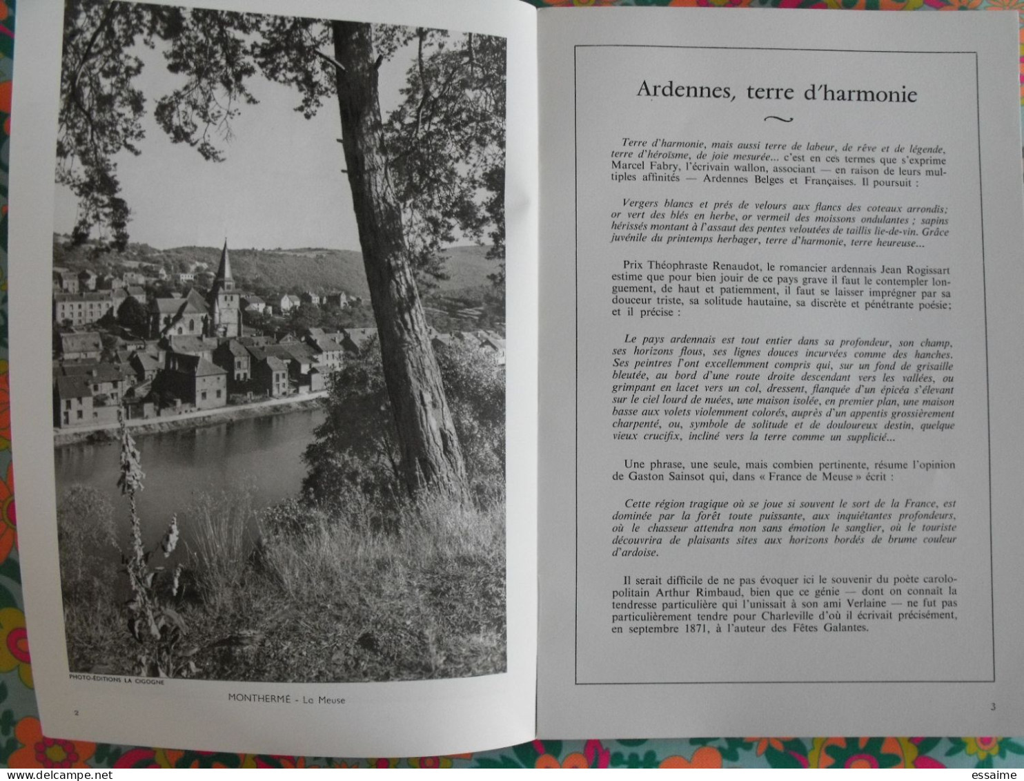 La France à Table N° 113. 1965. Ardennes. Douzy Mouzon Mézières Charleville Vouziers Semois Renwez Flize. Gastronomie - Turismo E Regioni