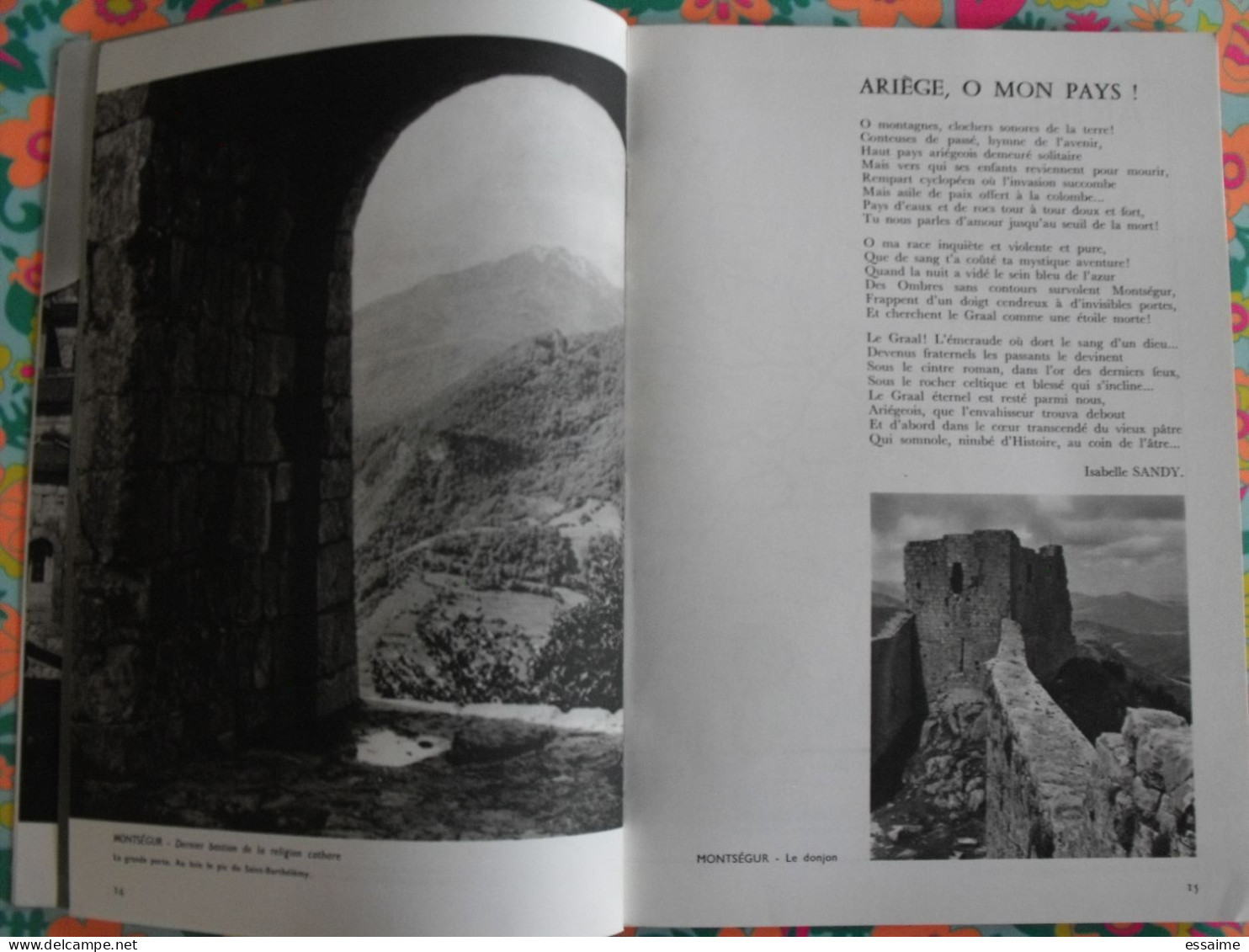 La France à table n° 156. 1971. Ariège. foix andorre mirepoix pamiers saurat oust bethmale ustou niaux. gastronomie