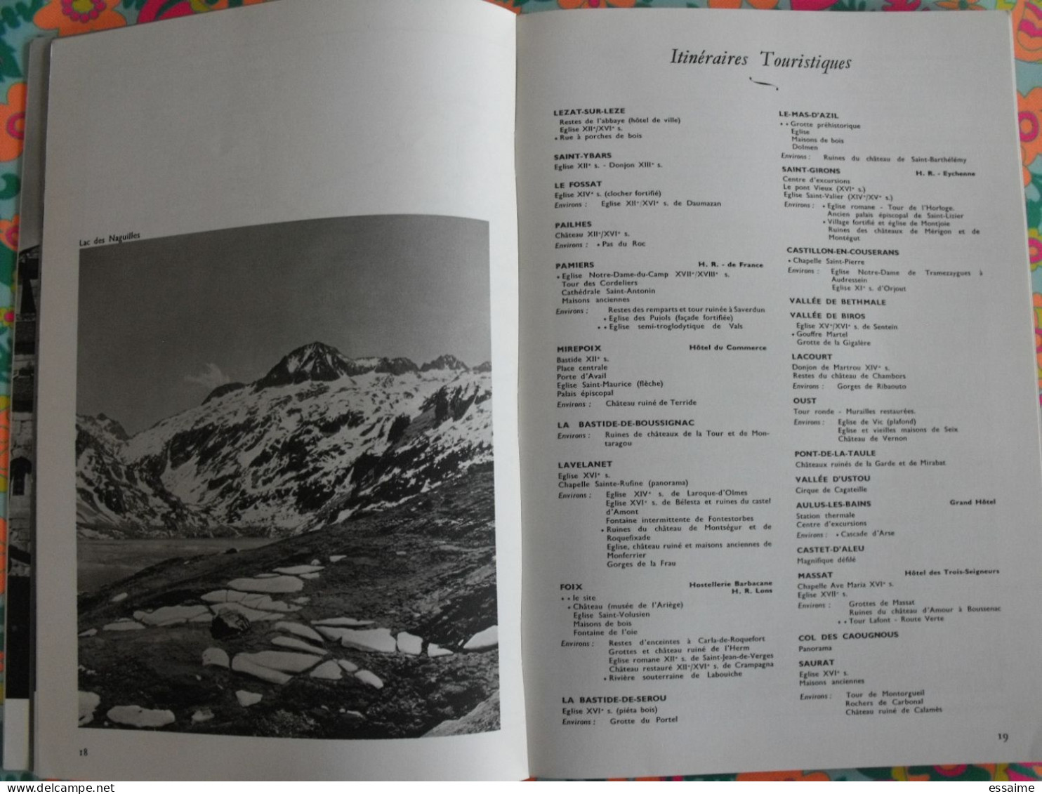 La France à table n° 156. 1971. Ariège. foix andorre mirepoix pamiers saurat oust bethmale ustou niaux. gastronomie