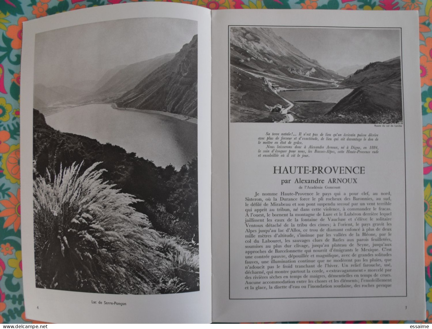 La France à Table N° 143. 1970. Basses-alpes. Moustiers Riez Digne Cazeres Colmars Entrevaux Barcelonnette. Gastronomie - Tourismus Und Gegenden