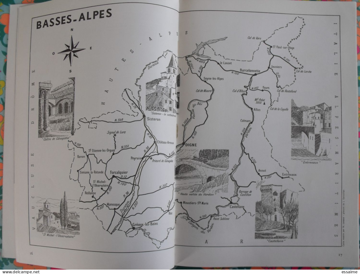 La France à table n° 143. 1970. basses-alpes. moustiers riez digne cazeres colmars entrevaux barcelonnette. gastronomie