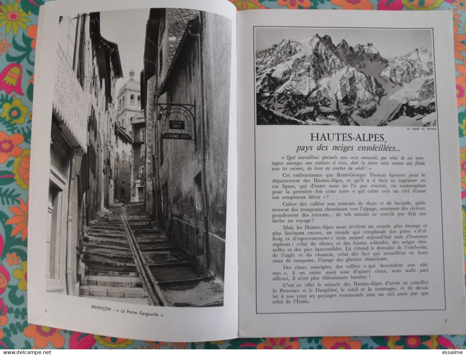 La France à Table N° 142. 1969. Hautes-alpes. Meije Pelvoux Briançon Bacchu-ber Veynes Embrun Gap Chorges. Gastronomie - Tourisme & Régions