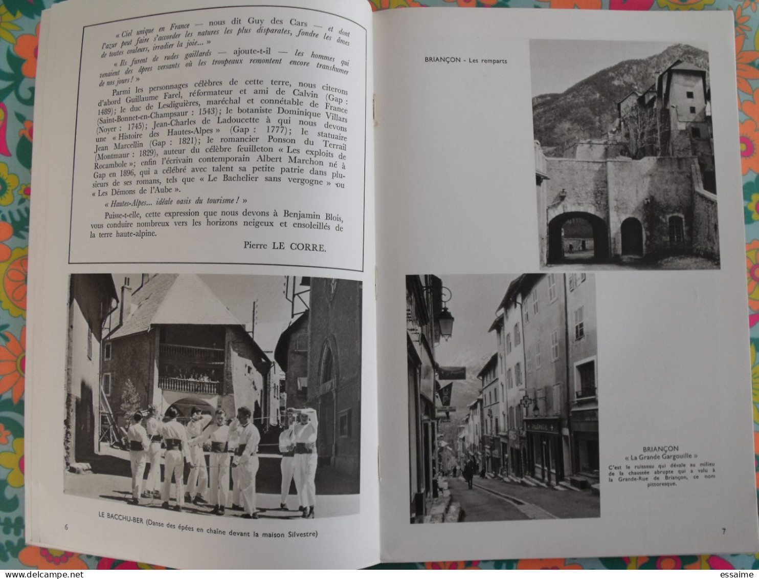 La France à Table N° 142. 1969. Hautes-alpes. Meije Pelvoux Briançon Bacchu-ber Veynes Embrun Gap Chorges. Gastronomie - Toerisme En Regio's