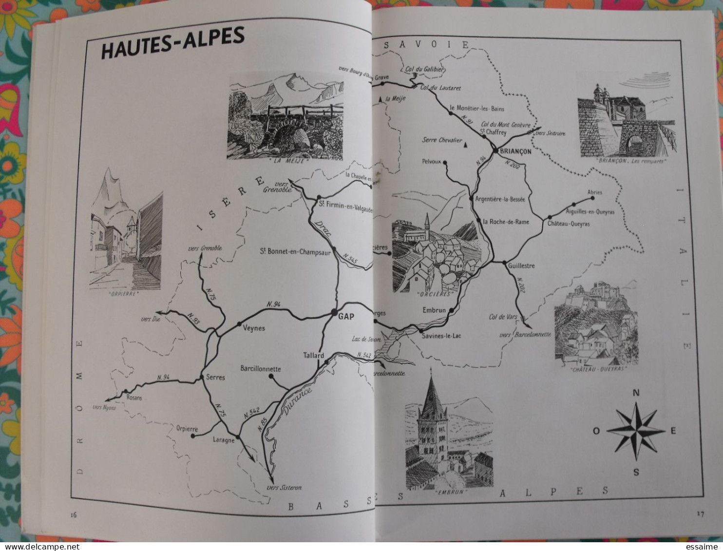 La France à table n° 142. 1969. hautes-alpes. meije pelvoux briançon bacchu-ber veynes embrun gap chorges. gastronomie