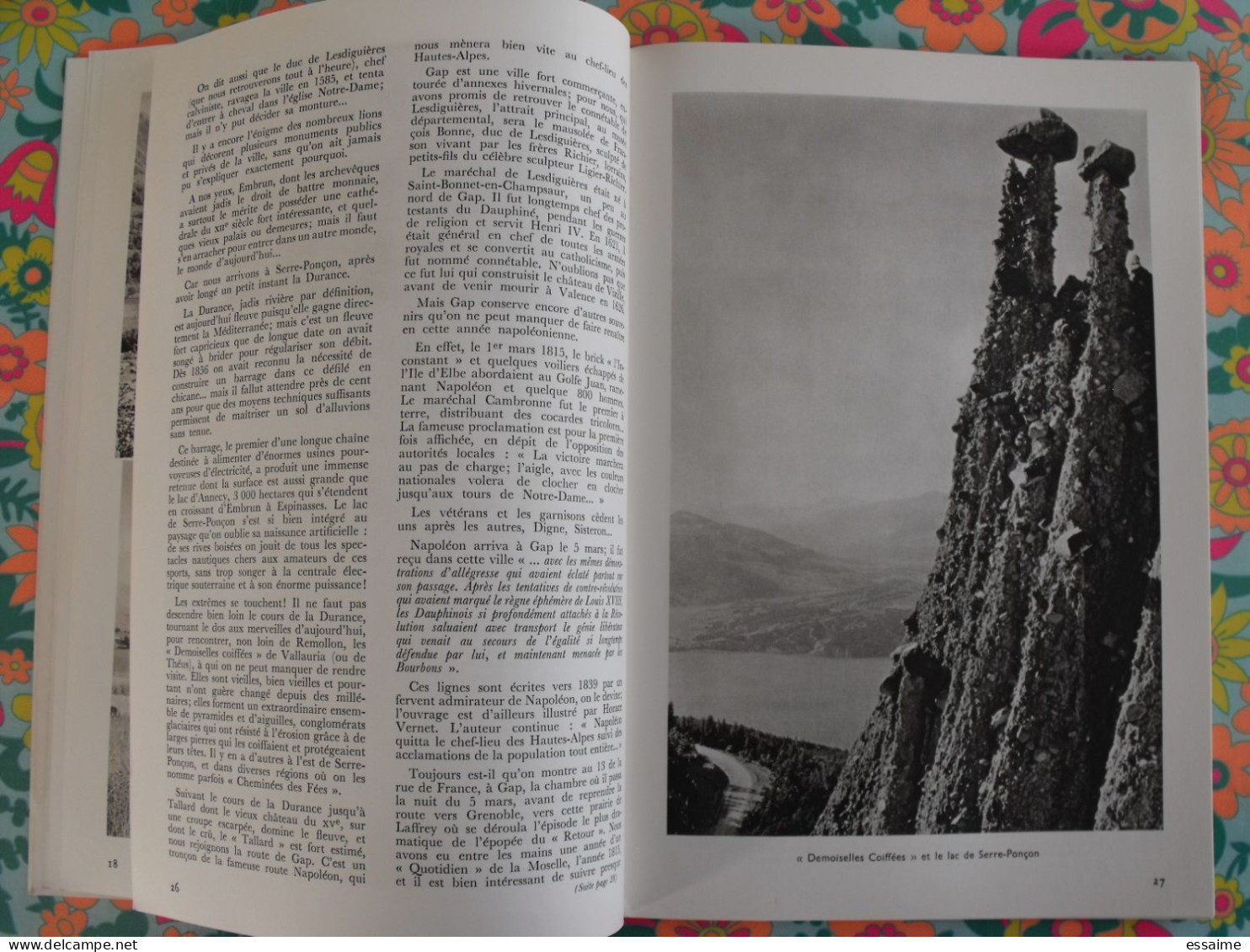 La France à table n° 142. 1969. hautes-alpes. meije pelvoux briançon bacchu-ber veynes embrun gap chorges. gastronomie