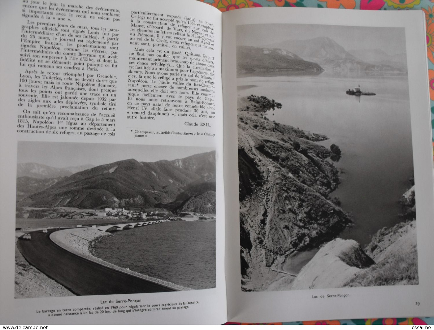 La France à table n° 142. 1969. hautes-alpes. meije pelvoux briançon bacchu-ber veynes embrun gap chorges. gastronomie