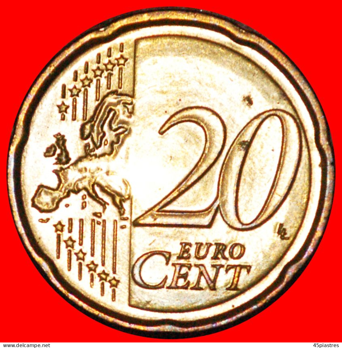 * GREECE (2008-2022): CYPRUS  20 CENT 2011! SHIP NORDIC GOLD MINT LUSTRE! UNCOMMON YEAR! · LOW START · NO RESERVE! - Cipro