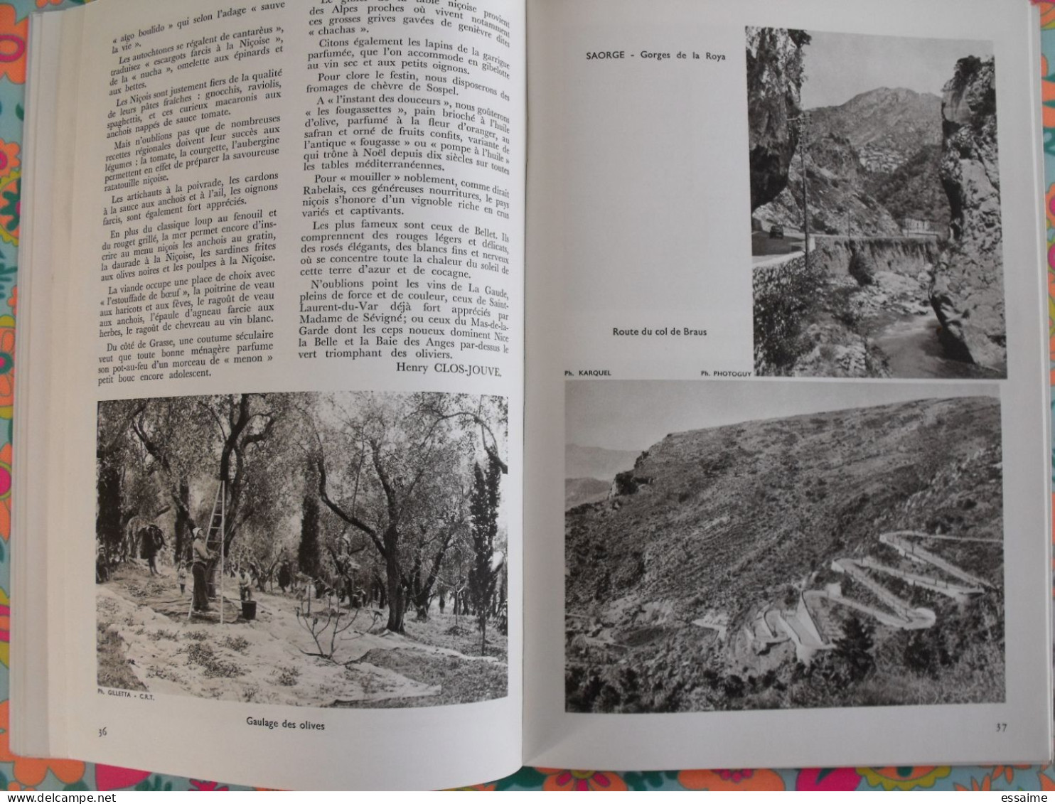 La France à table n° 144. 1970. alpes-maritimes. nice cannes villefranche grasse vence cagnes beuil. gastronomie