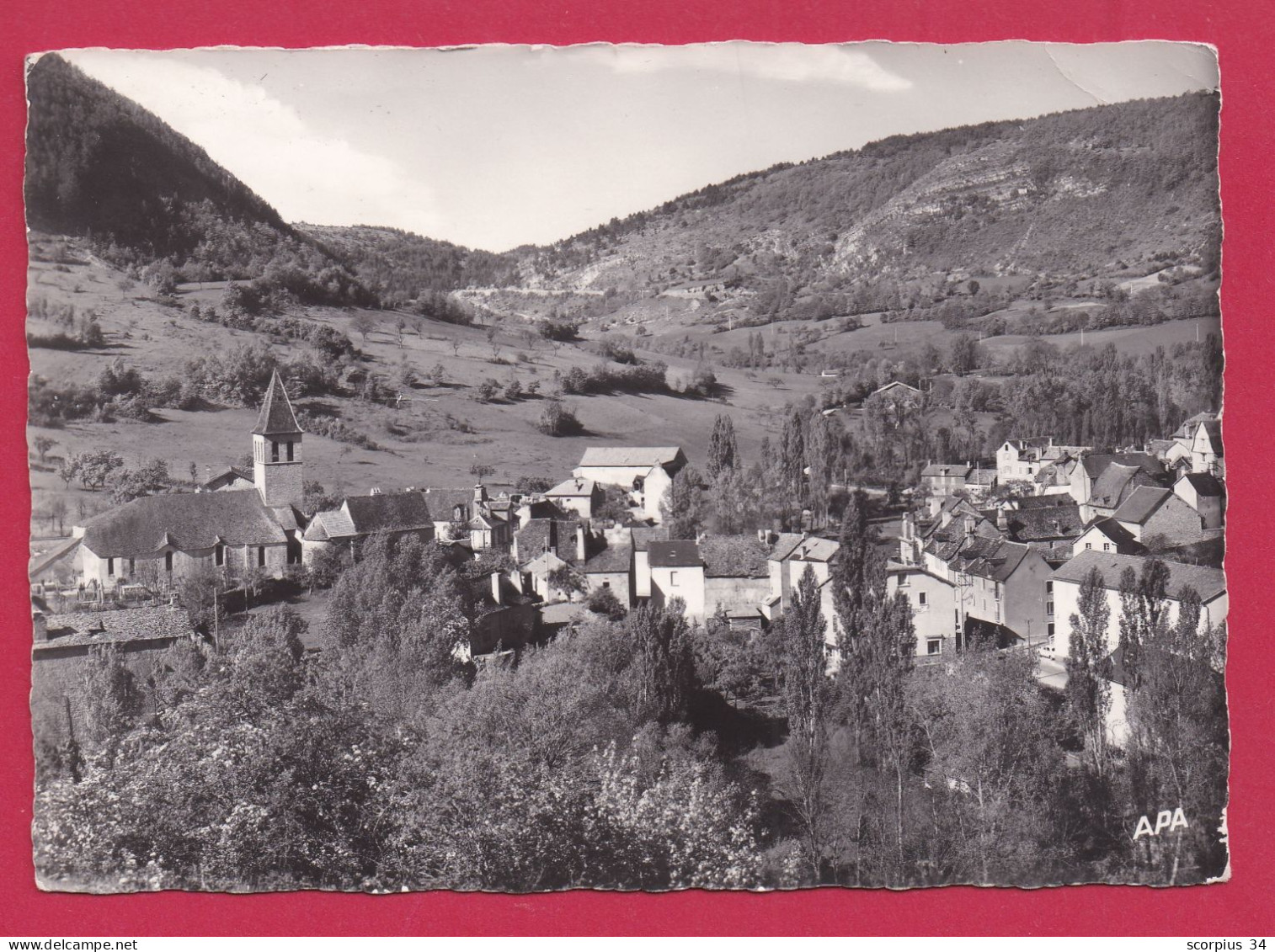 Vue Générale Prise Du Sacré-Cœur - Chanac - Lozère - (48ZZT) - Chanac