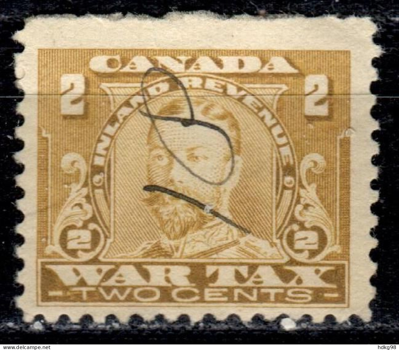 CDN+ Kanada 1915 Mi Aa War Tax WTS - Tassa Di Guerra