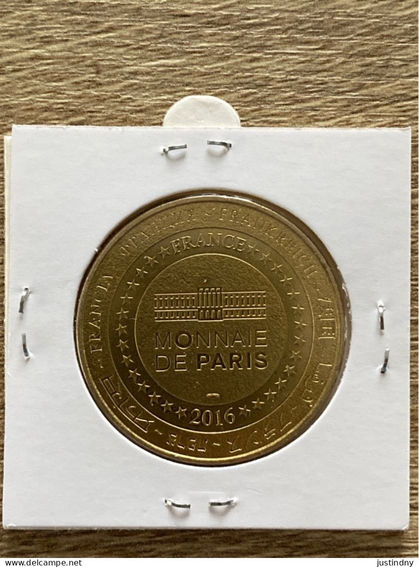 Monnaie De Paris Jeton Touristique - 75 Église Saint Germain Des Prés Paris 2016 - 2016