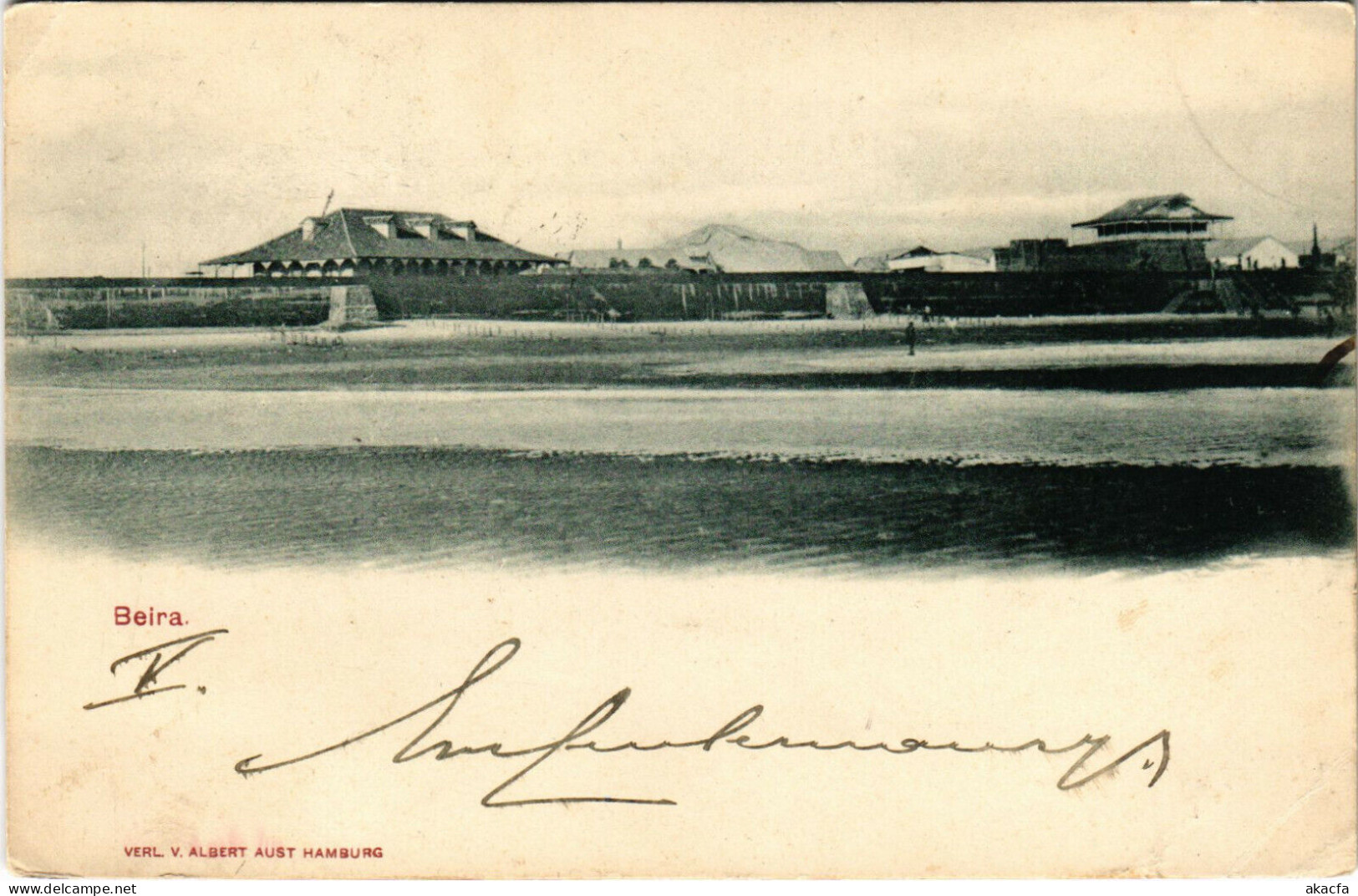 PC CPA MOZAMBIQUE / PORTUGAL, BEIRA, VINTAGE POSTCARD (b13389) - Mozambique