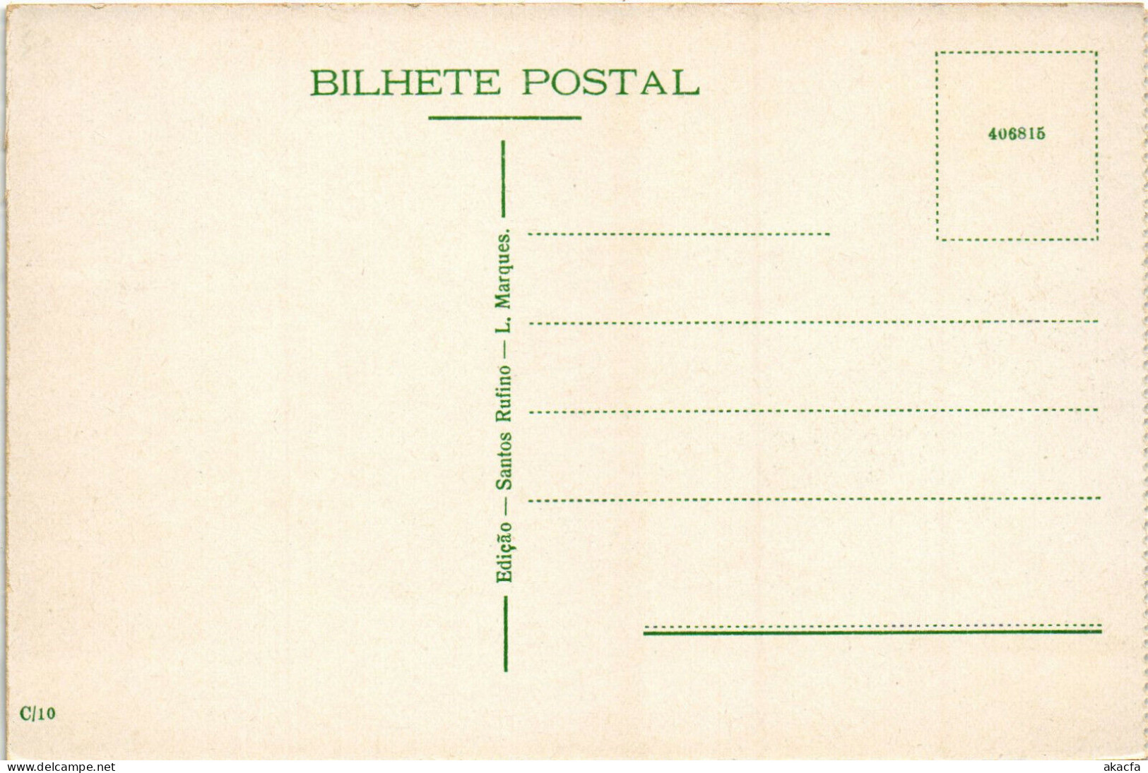 PC CPA MOZAMBIQUE / PORTUGAL, TEATROS GIL VICENTE E VARIETÁ, (b13400) - Mozambique