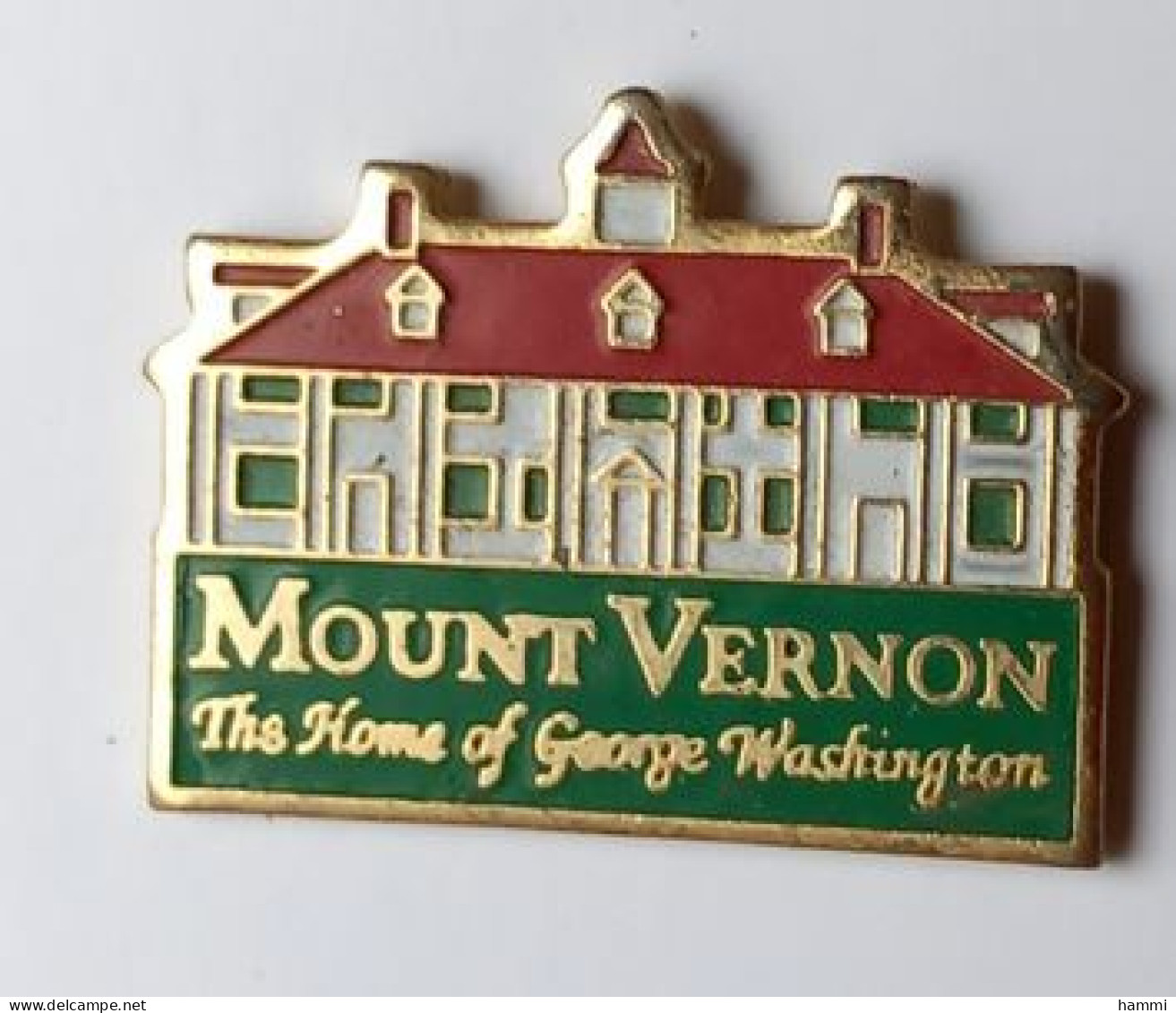 YY27 Pin's Mount Vernon The Home Of George Washington En Virginie USA Achat Immédiat - Personnes Célèbres