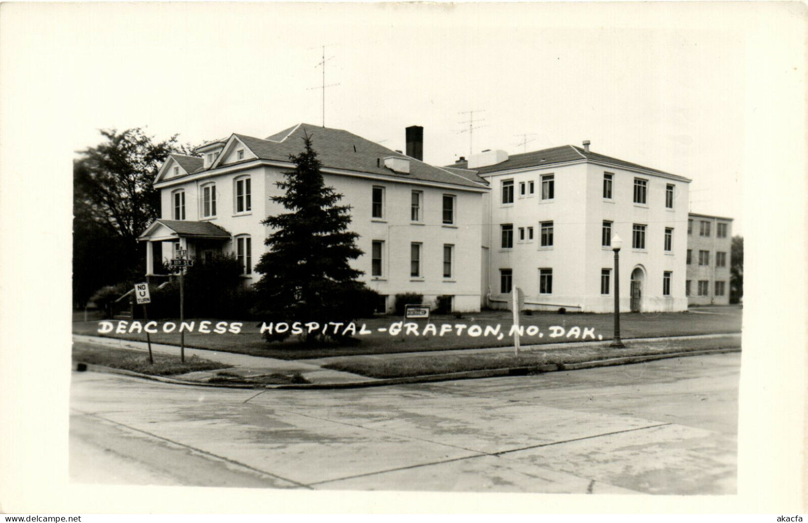 PC CPA US, ND, GRAFTON, DEACONESS HOSPITAL, REAL PTOHO Postcard (b17148) - Sonstige & Ohne Zuordnung