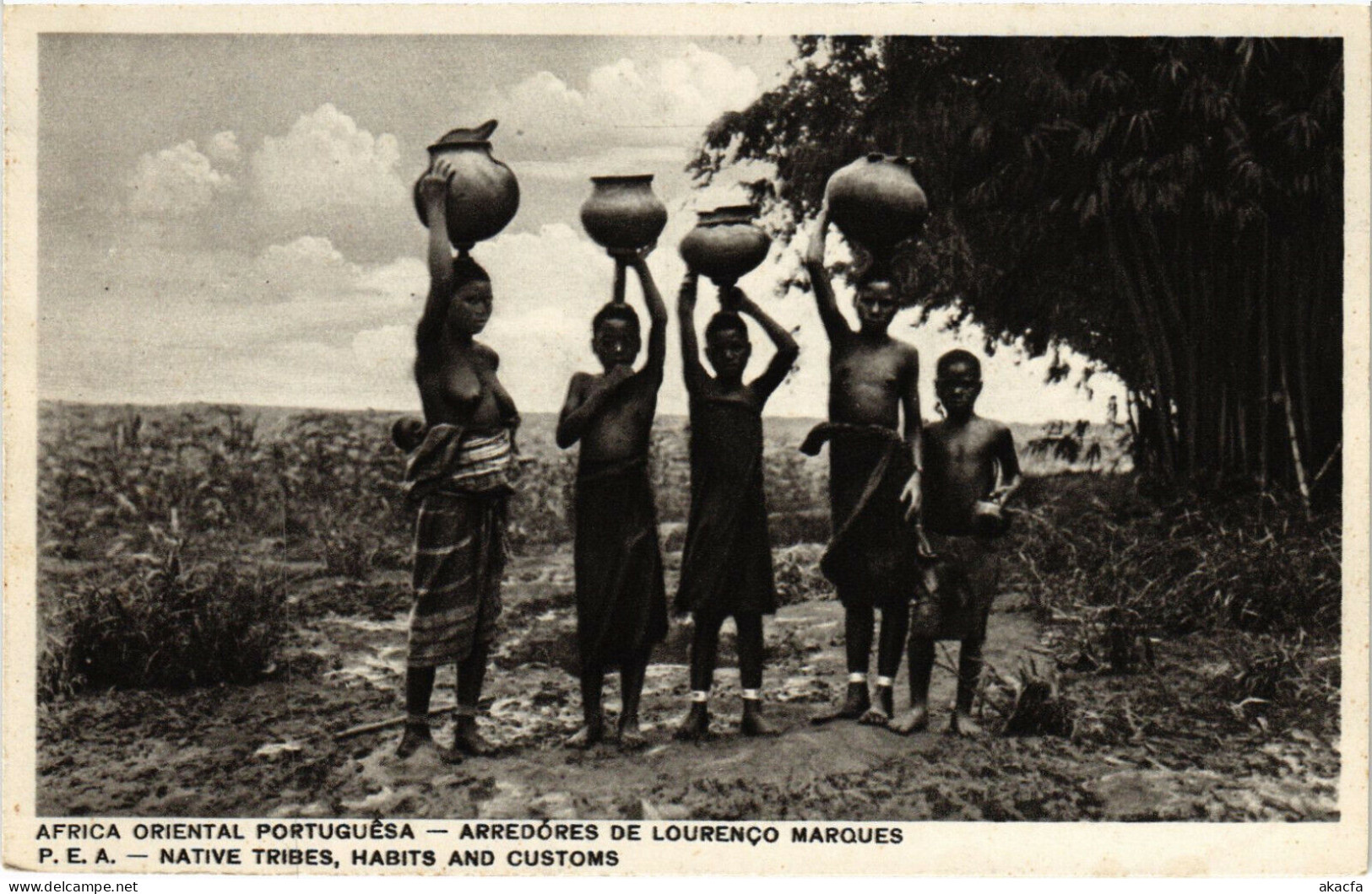 PC CPA MOZAMBIQUE, ARREDÓRES DE LOURENCO MARQUES, VINTAGE POSTCARD (b20802) - Mozambique