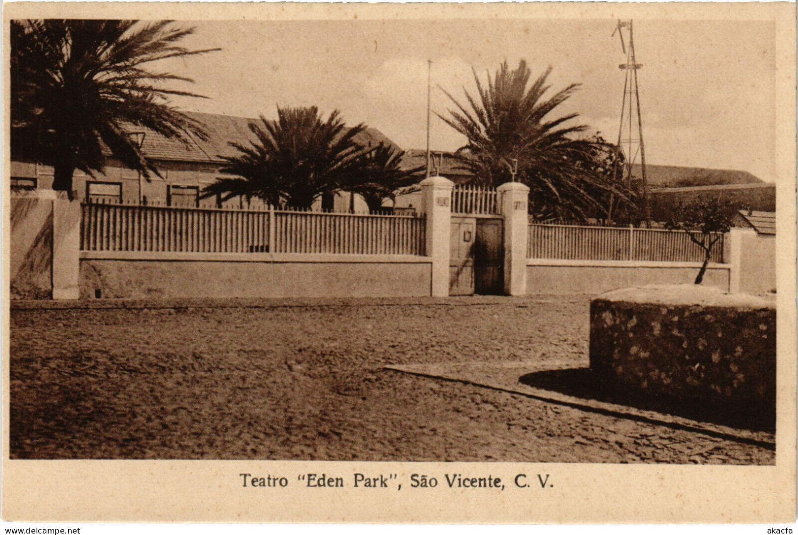 PC CPA CAPE VERDE / PORTUGAL, S. VICENTE, TEATRO EDEN PARK, (b21712) - Cap Vert