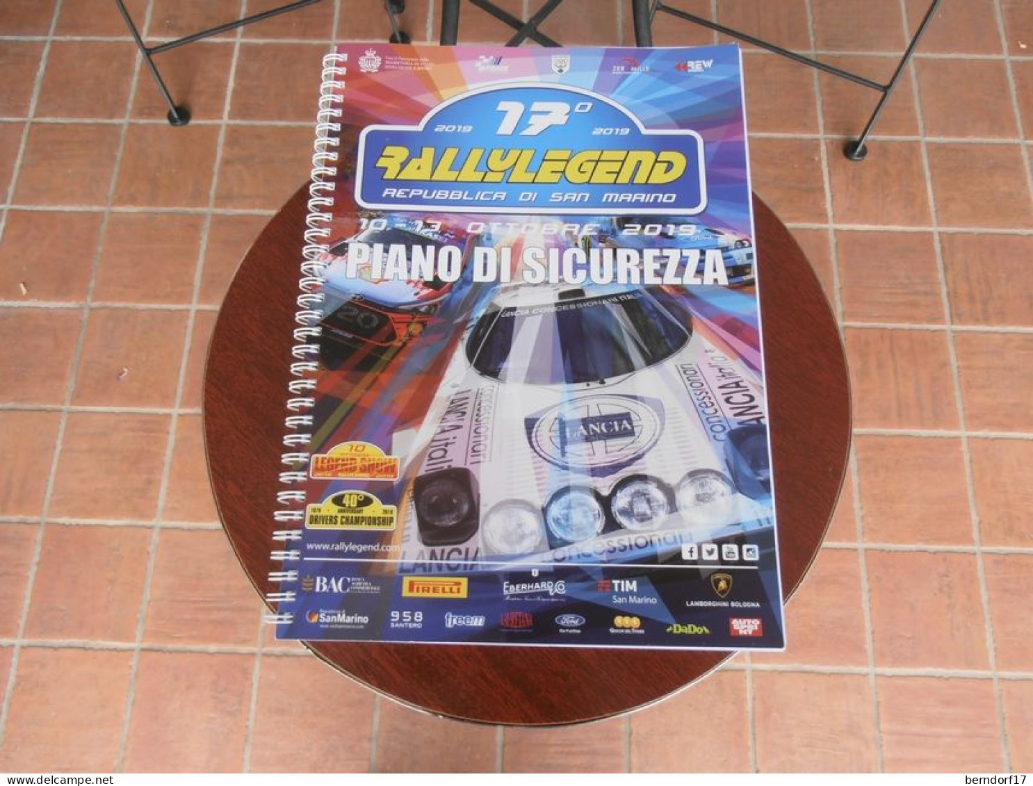 RALLY LEGEND - 17° - 2019 - PIANO DI SICUREZZA - Automobile - F1