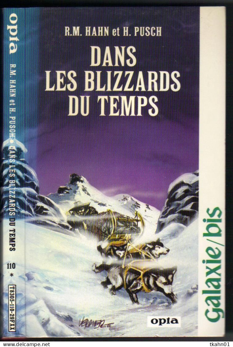 GALAXIE-BIS N° 110 " DANS LES BLIZZARDS DU TEMPS "   OPTA-----HAHN ET PUSCH - Opta