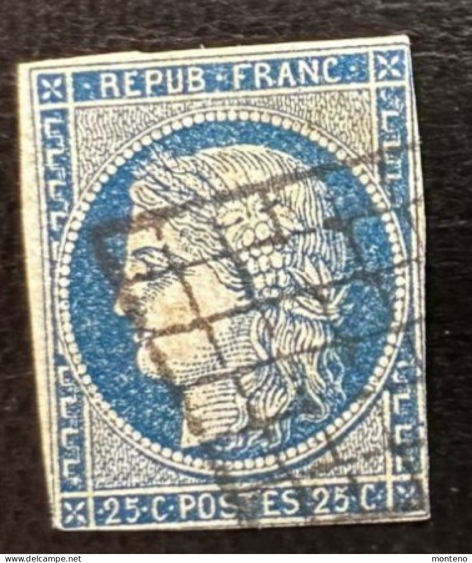 France 1850   Y Et T 4 O  Céres  Mi 4 - 1849-1850 Ceres