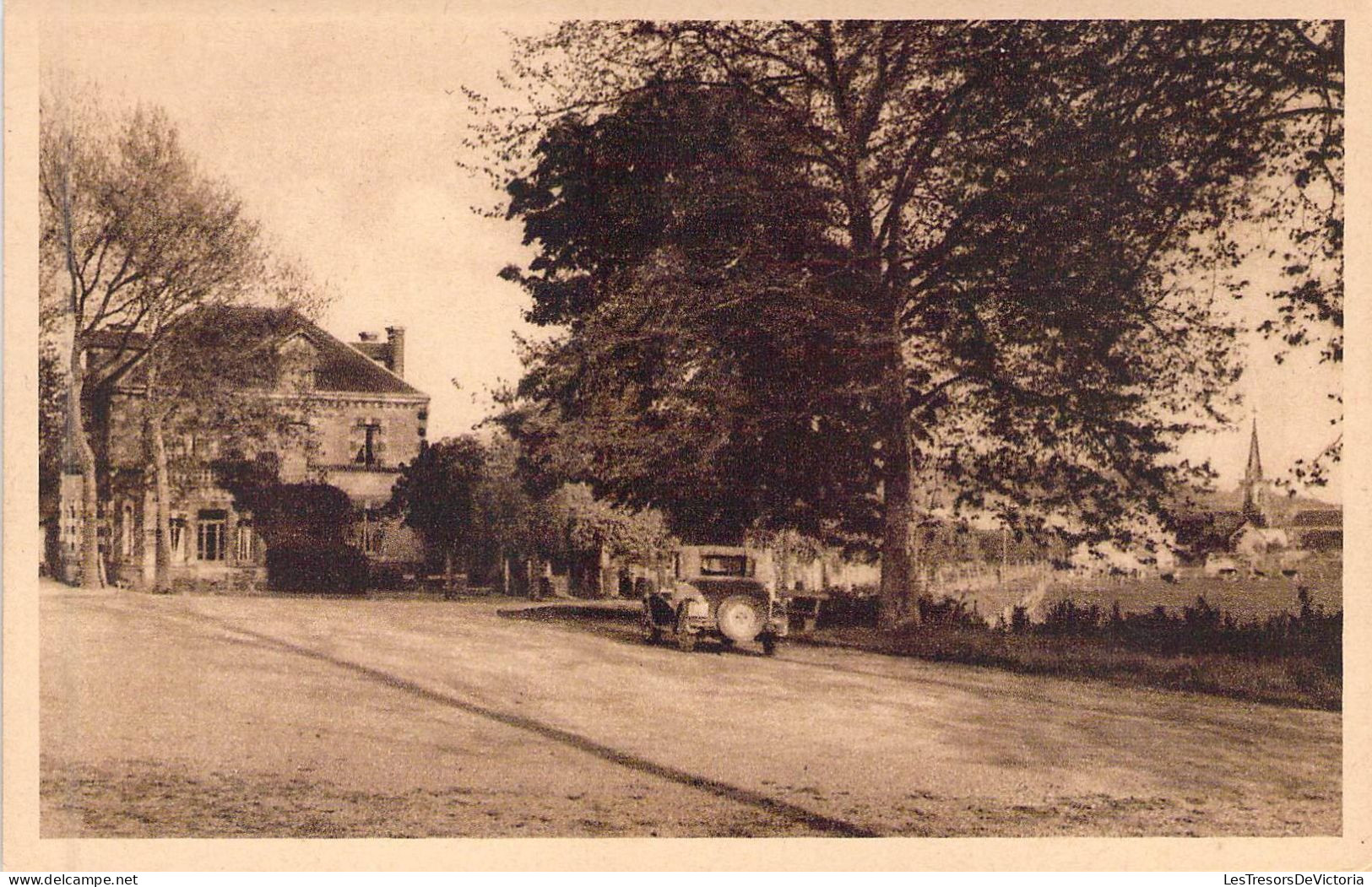 FRANCE - 72 - VIBRAYE - Avenue De La Gare - Edition Garreau - Carte Postale Ancienne - Vibraye