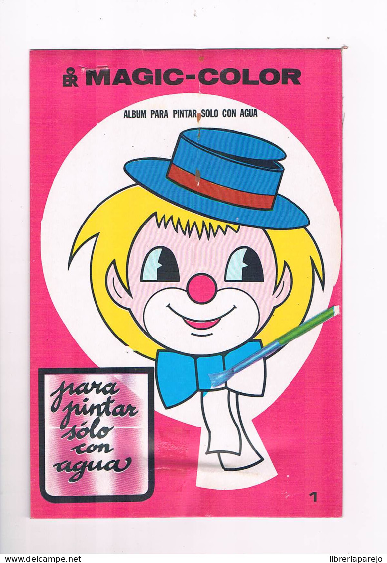 Cuento Para Pintar Solo Con Agua Magic Color Editorial Roma 1981 Sin Usar - Boeken Voor Jongeren