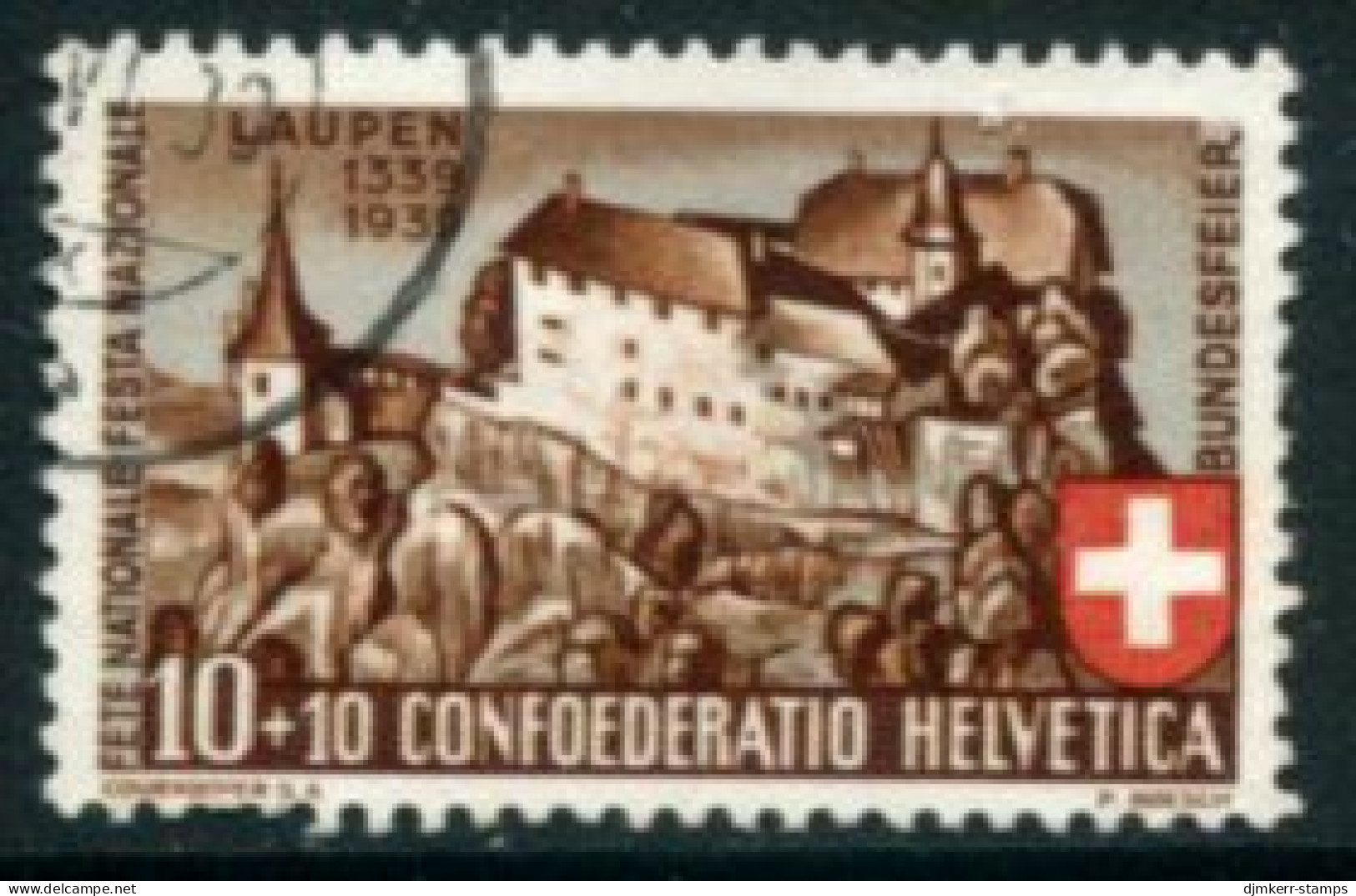 SWITZERLAND 1939 Pro Patria: Battle Of Laupen Used  . Michel 356 - Usati