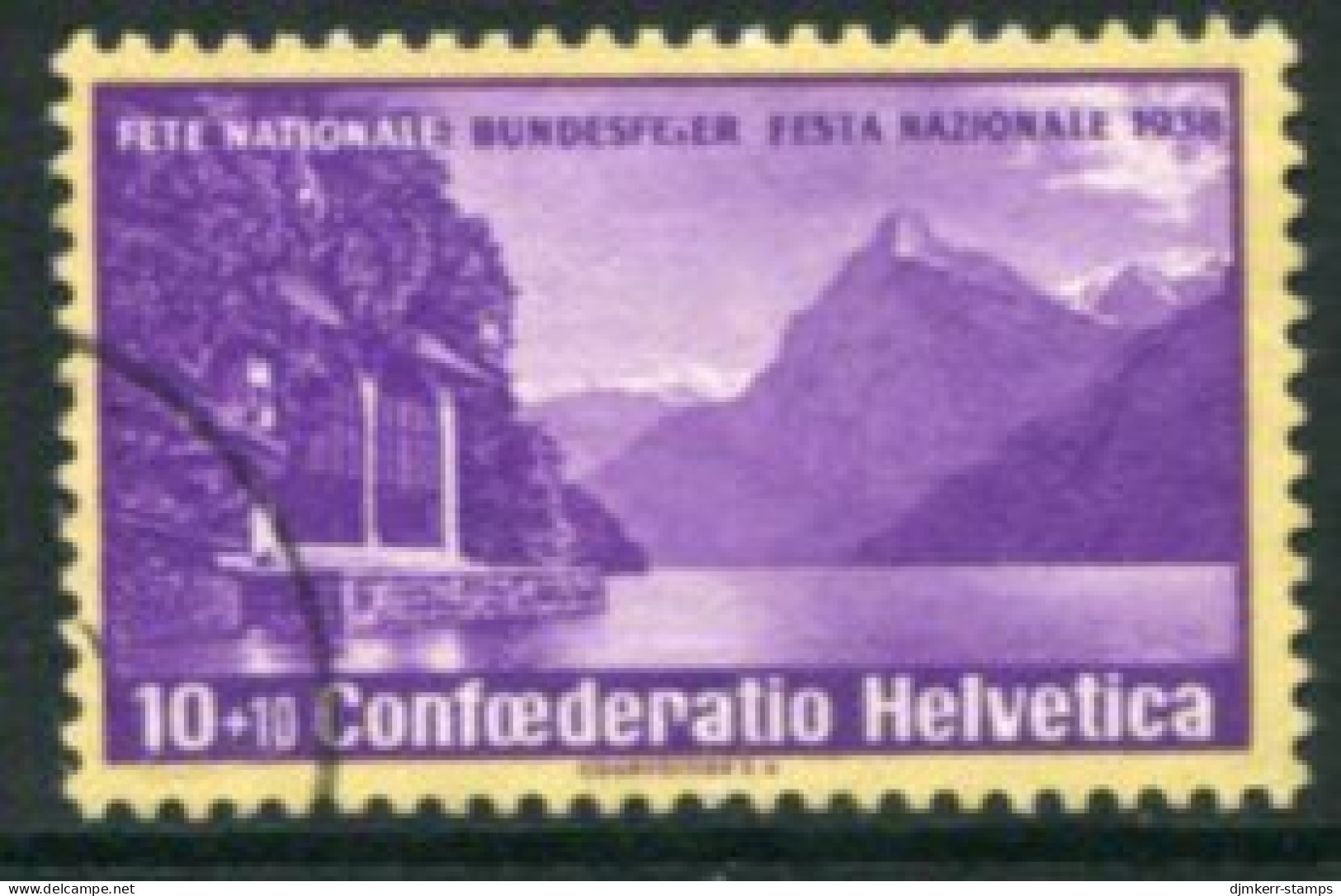 SWITZERLAND 1938 Pro Patria Used. Michel 326 - Oblitérés