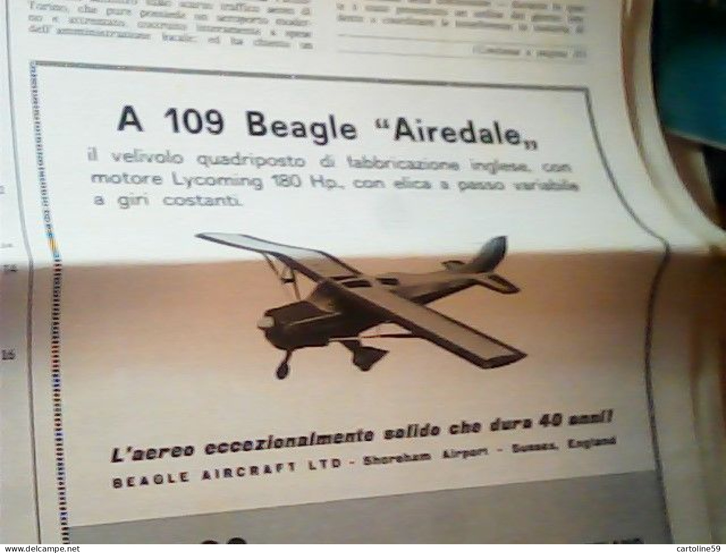 VOLO Rivista AEREI MENSILE AVIAZIONE MILITARE E CIVILE N°10 1963 JH10695 - Engines