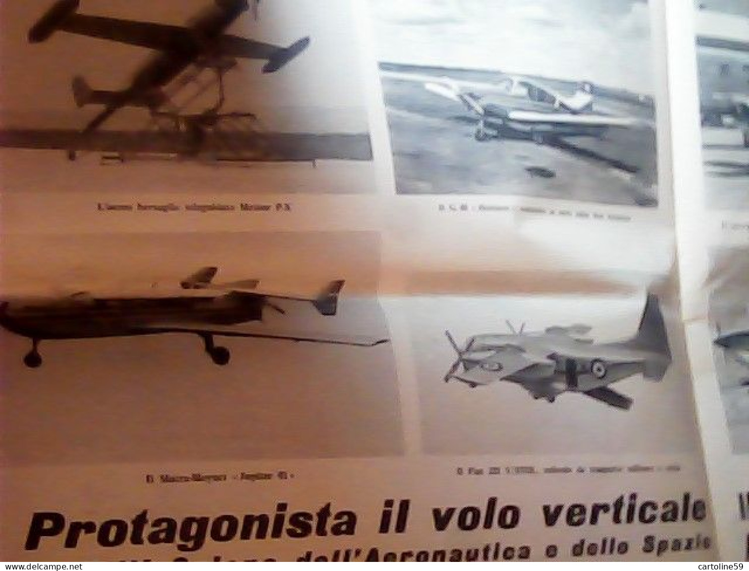 VOLO Rivista AEREI MENSILE AVIAZIONE MILITARE E CIVILE N°7 1963 JH10698 - Motoren