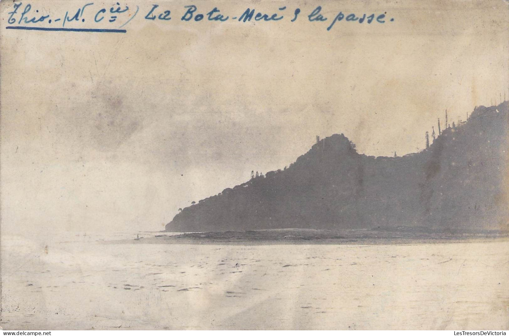 Nouvelle Calédonie - Thio - Carte Photo - La Botu Mère La Passe  - Carte Postale Ancienne - Nuova Caledonia