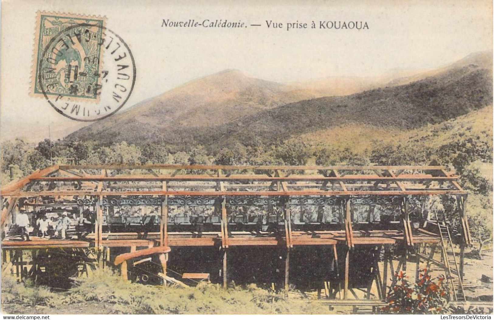 Nouvelle Calédonie - Vue Prise à Kouaoua - Animé - Carte Postale Ancienne - Nieuw-Caledonië