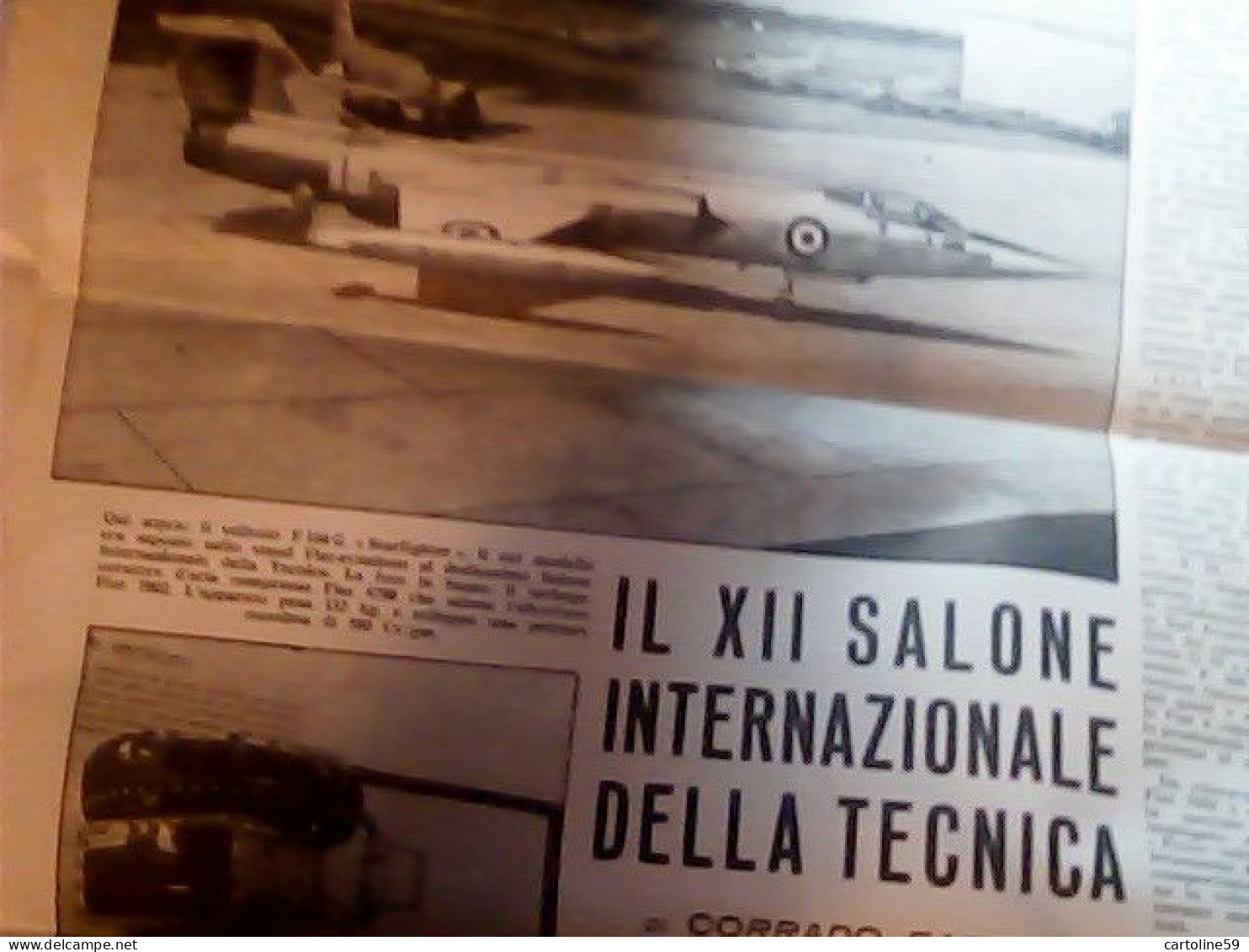 VOLO Rivista AEREI MENSILE AVIAZIONE MILITARE E CIVILE N°10 1962 JH10704 - Moteurs