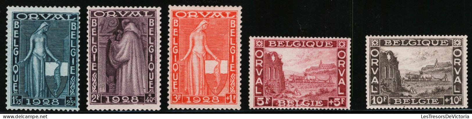 TIMBRE Belgique - COB 258/66** - 1928 - 40F - Cote 400 - Unused Stamps