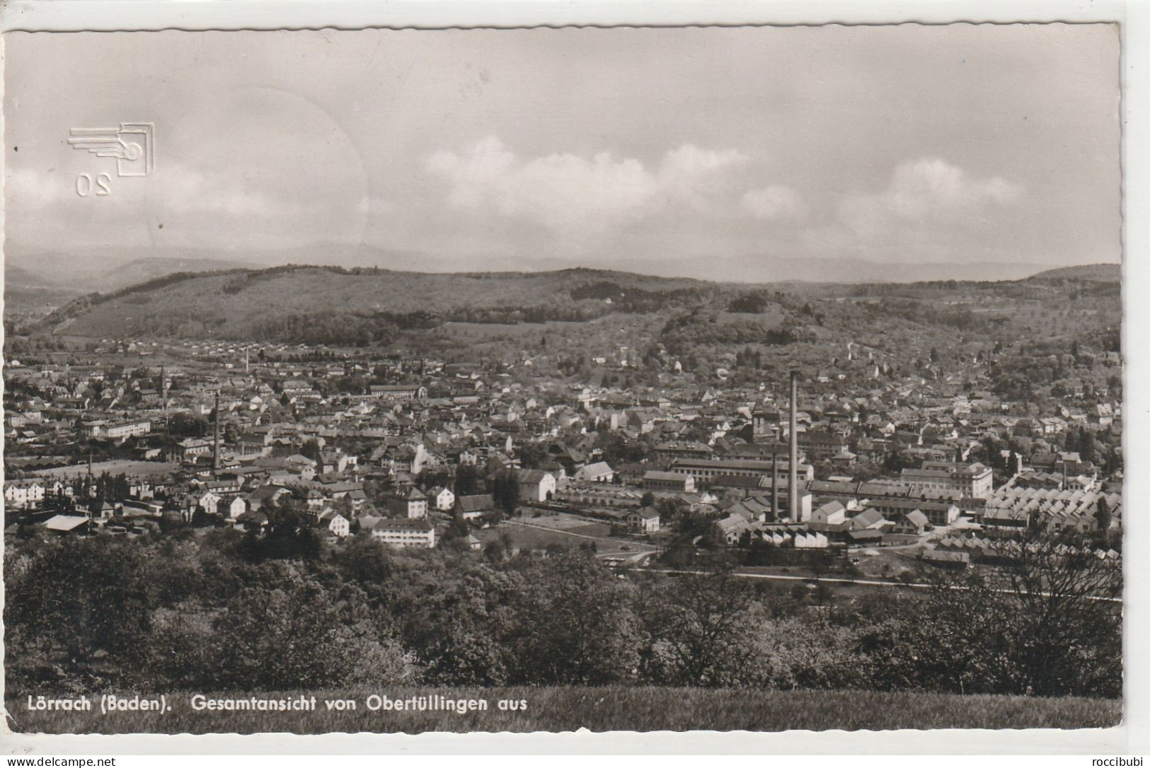 Lörrach, Gesamtansicht Von Obertüllingen Aus, Baden Württemberg - Lörrach