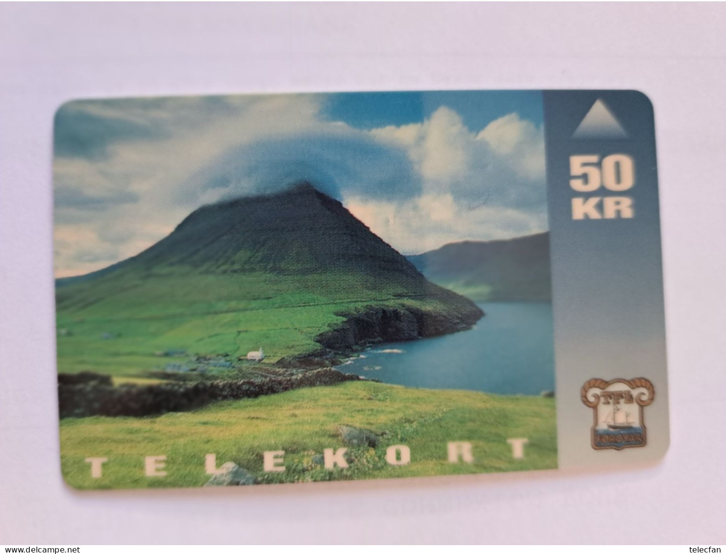 FEROES PAYSAGE LANDSCAPE FIRST ISSUE 50KR UT - Faroe Islands