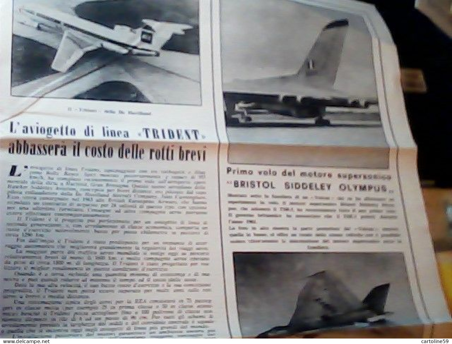 VOLO Rivista AEREI MENSILE AVIAZIONE MILITARE E CIVILE N°4 1962 JH10709 - Engines