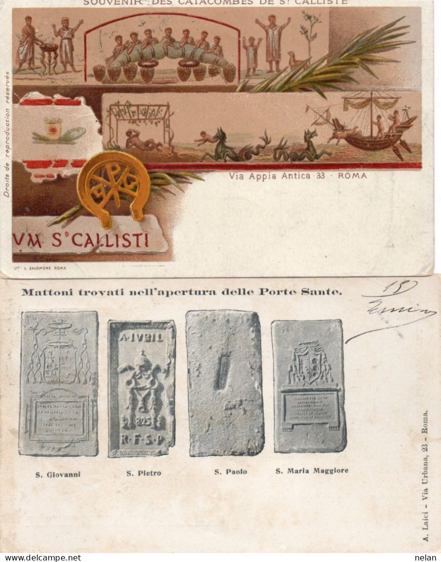 LOTTO - ROMA -  F.P. - STORIA POSTALE - Colecciones & Lotes